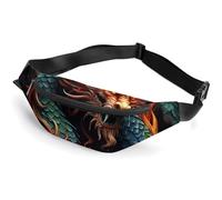 Fanny Packs Chinese Dragon Printed Crossbody Bags Everywhere Belt Bag Crossbody Belt Bags Small Sling Bag for Hiking Running Travel Cycling, style, 36*15cm, Fanny Packs