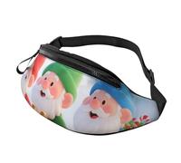 Fanny Packs Christmas Gnomes Waist Pack for Women Men Sling Bag with Adjustable Strap Everywhere Belt Bags