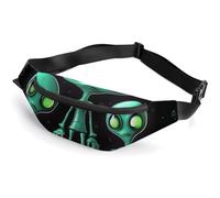 Fanny Packs Crossbody Bags Everywhere Bag Aliens Printed Small Sling Bag for Travel Hiking Running, style, 36*15cm, Fanny Packs