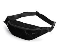 Fanny Packs Crossbody Bags Everywhere Bag Black Marble Printed Small Sling Bag for Travel Hiking Running, style, 36*15cm, Fanny Packs