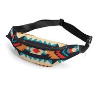 Fanny Packs Crossbody Bags Everywhere Bag Native American Printed Small Sling Bag for Travel Hiking Running, style, 36*15cm, Fanny Packs