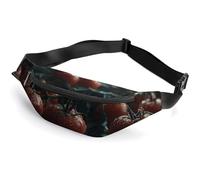 Fanny Packs Crossbody Bags Everywhere Bag Water The Tomatoes Printed Small Sling Bag for Travel Hiking Running, style, 36*15cm, Fanny Packs