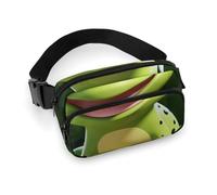 Fanny Packs Cute Frog Printed Crossbody Bags for Women Crossbody for Travel And Sports, style, 20x13cm, Fanny Packs
