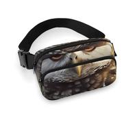 Fanny Packs Cute Owl Printed Crossbody Bags for Women with Adjustable Strap for Daily Living, style, 20x13cm, Fanny Packs