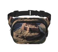 Fanny Packs for Women Adjustable Belt Bag Lightweight Fashion Waist Packs Men Sling Bag Grand Canyon Arizona Fanny Pack Crossbody Belt Bag for Traveling Workout Running Cycling, Black, One Size