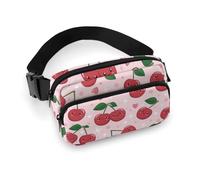 Fanny Packs for Women - Cute Berry Star Pink Belt Bag Crossbody Bags for Women Fashion Waist Packs