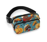 Fanny Packs for Women Men Belt Bag Farmhouse Decorating Waist Bag Waterproof Waist Packs Phone Bag, Farmhouse Decorating, 20x13cm, Art Deco