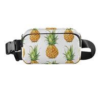 Fanny Packs for Women Summer Pineapple Anti Theft Belt Bag Cute Waterproof Travel Waist Bag, summer pineapple, 8 x 5.3 x 2.3 inch, Funny Cute, Summer Pineapple, 8 x 5.3 x 2.3 inch, Funny Cute