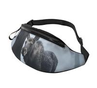 Fanny Packs Forest Wilderness Animal Waist Pack for Women Men Sling Bag with Adjustable Strap Everywhere Belt Bags