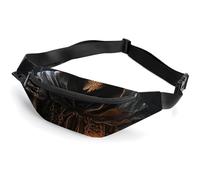 Fanny Packs Grim Reaper Printed Crossbody Bags Everywhere Belt Bag Crossbody Belt Bags Small Sling Bag for Hiking Running Travel Cycling, style, 36*15cm, Fanny Packs