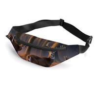 Fanny Packs Nature Wild Animal Deers Printed Crossbody Bags Everywhere Belt Bag Crossbody Belt Bags Small Sling Bag for Hiking Running Travel Cycling, style, 36*15cm, Fanny Packs