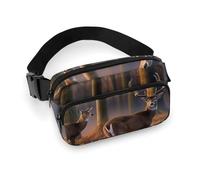 Fanny Packs Nature Wild Animal Deers Printed Crossbody Bags for Women Crossbody for Travel And Sports, style, 20x13cm, Fanny Packs