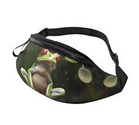 Fanny Packs Peace Tree Frog Waist Pack for Women Men Sling Bag with Adjustable Strap Everywhere Belt Bags