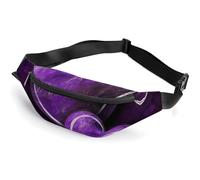 Fanny Packs Purple Hearts Printed Crossbody Bags Everywhere Belt Bag Crossbody Belt Bags Small Sling Bag for Hiking Running Travel Cycling, style, 36*15cm, Fanny Packs