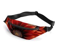 Fanny Packs Red Sunflower Printed Crossbody Bags Everywhere Belt Bag Crossbody Belt Bags Small Sling Bag for Hiking Running Travel Cycling, style, 36*15cm, Fanny Packs