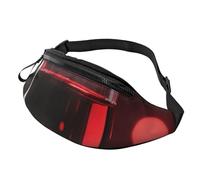 Fanny Packs Red Wine Background Waist Pack for Women Men Sling Bag with Adjustable Strap Everywhere Belt Bags