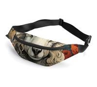 Fanny Packs Sheep Pattern Printed Crossbody Bags Everywhere Belt Bag Crossbody Belt Bags Small Sling Bag, style, 36*15cm, Fanny Packs