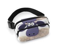 Fanny Packs Sheep Printed Crossbody Bags for Women Crossbody for Travel And Sports, style, 20x13cm, Fanny Packs