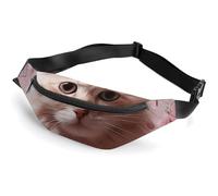 Fanny Packs Soft Kitten Printed Crossbody Bags Everywhere Belt Bag Crossbody Belt Bags Small Sling Bag, style, 36*15cm, Fanny Packs