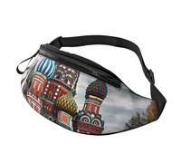 Fanny Packs St Basil Cathedral Red In Moscow Waist Pack for Women Men Sling Bag with Adjustable Strap Everywhere Belt Bags