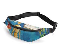 Fanny Packs Standing at The Table Printed Crossbody Bags Everywhere Belt Bag Crossbody Belt Bags Small Sling Bag, style, 36*15cm, Fanny Packs