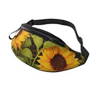 Fanny Packs Sun Flower Waist Pack for Women Men Sling Bag with Adjustable Strap Everywhere Belt Bags