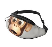 Fanny Packs The silent monkey Waist Pack for Women Men Sling Bag with Adjustable Strap Everywhere Belt Bags