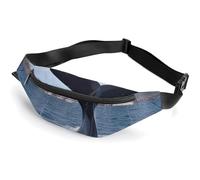Fanny Packs Whale Tail Printed Crossbody Bags Everywhere Belt Bag Crossbody Belt Bags Small Sling Bag for Hiking Running Travel Cycling, style, 36*15cm, Fanny Packs