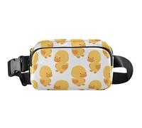 Fanny Packs Women Cute Waterproof Hip Bag Belt Purse Cute Little Yellow Duck Crossbody Waist Bag, Cute Little Yellow Duck, 8 x 5.3 x 2.3 inch, Funny Cute, Cute Little Yellow Duck, 8 x 5.3 x 2.3 inch