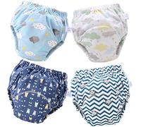 FannyFan 4 Cotton Potty Training Trousers Baby Trainer Panties Potty Training Underwear Toilet Training Up To 4 Years - - 4 Years