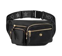 FannyPack for Women Men Black Belt Bag with Gold Zippers Travel purse money belt waist bag anti theft crossbody running travel bag unisex for daily use Riñonera para hombre mujer by MiDiseñoQuerido