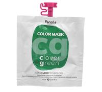 Fanola Color Mask Colored Hair Mask pigmented hair coloring mask 30 ml, Clover Green