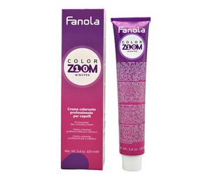Fanola Color Zoom Colouring Cream professional permanent colour with ammonia 100 ml, 5.4