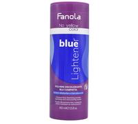 Fanola No Yellow Color Compact Blue Bleaching Powder Blue bleaching powder that neutralizes orange undertones 450 ml