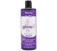Fanola No Yellow Color Glow & Glossy Toner Permanent oil-based toner 500 ml, Clear