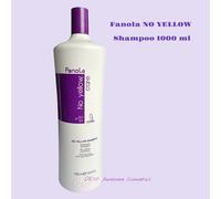 Fanola No Yellow Shampoo, Anti-Yellow Shampoo for Healthy and 1 l (Pack of 1)