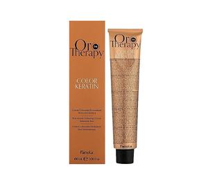 Fanola OroTherapy Color Keratin permanent hair color without ammonia 100 ml, 6.606