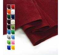 FANOMMI Burgundy Felt Fabric 36"" X 36""(1 Square Yard), 1.6mm Thick Soft and Durable Flexible Craft Felt by The Yard for Sewing DIY Art Craft Project Decorations