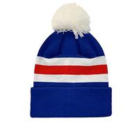 fanoriginals Retro Football Bobble Hat in Rangers Colours Blue White Red