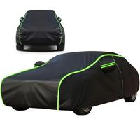 Fanpaidepuzi Full Car Cover for Mercedes Benz Marco Polo Activity (2022), Car Covers for Outside Storage Outdoor Breathable Full Cover Protect Against Sun Dust Scuffs,Black + Green