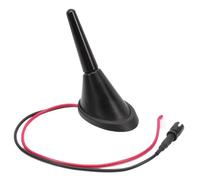 FanPaYY 3cm Short Roof Antenna Raku 2 16V Universal Vehicles | AM FM car aerial with base & amplifier socket replacement kit