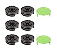 FanPaYY Grass trimmer double thread spool 29187 for Greenworks 40V grass trimmer G40LT G40LTK2x G40LTK2 2101507UA 2101507UC 2101507, thread spool length 8.3 m, thread diameter 1.65 mm, 6 spools + 2