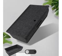 FanpBow Fit For Under Seat Storage Box with Cover, 2PCS Felt Storage Box Tray Bins Organizer Accessories 2020 2021 2022