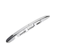 FANPK 1Pc Plastic Trim Cover Silver Tailgate Boot Lid Plating Strip Handle With I-key WITH Camera Hole Compatible With Nissan Compatible With Qashqai J10 2007-2014