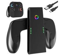 FANPL Charging Grip for Nintendo Switch 2 JoyCons Controller, Comfort Handle Grips for joycon 2 with 1 m/3.3 Ft USB Type-C Data Cable