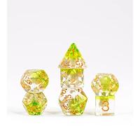 FanRoll 16mm Resin Poly DND Dice Set: Elephant Dice, Role Playing Game Dice for Dungeons and Dragons
