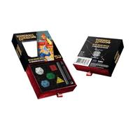 FanRoll D&D 50th Anniversary Vintage Dice Set - Numbered Dice Game - Adult, Teen, Young Adult - 72+ Years