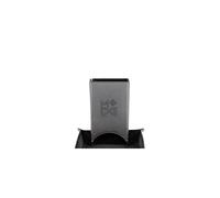Metallic Dice Games FanRoll Fold Up Dice Tower: Black, Role Playing Game Dice Accessories for Dungeons and Dragons, Warhammer, Gloomhaven and More. Age 12+