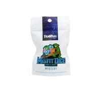 FanRoll Mystery Misfit Resin Polyhedral Dice Set, 7 Dice