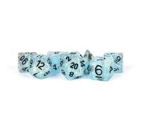 Fanroll - Resin Polyhedral Dice Set: Flash Blue (16mm)